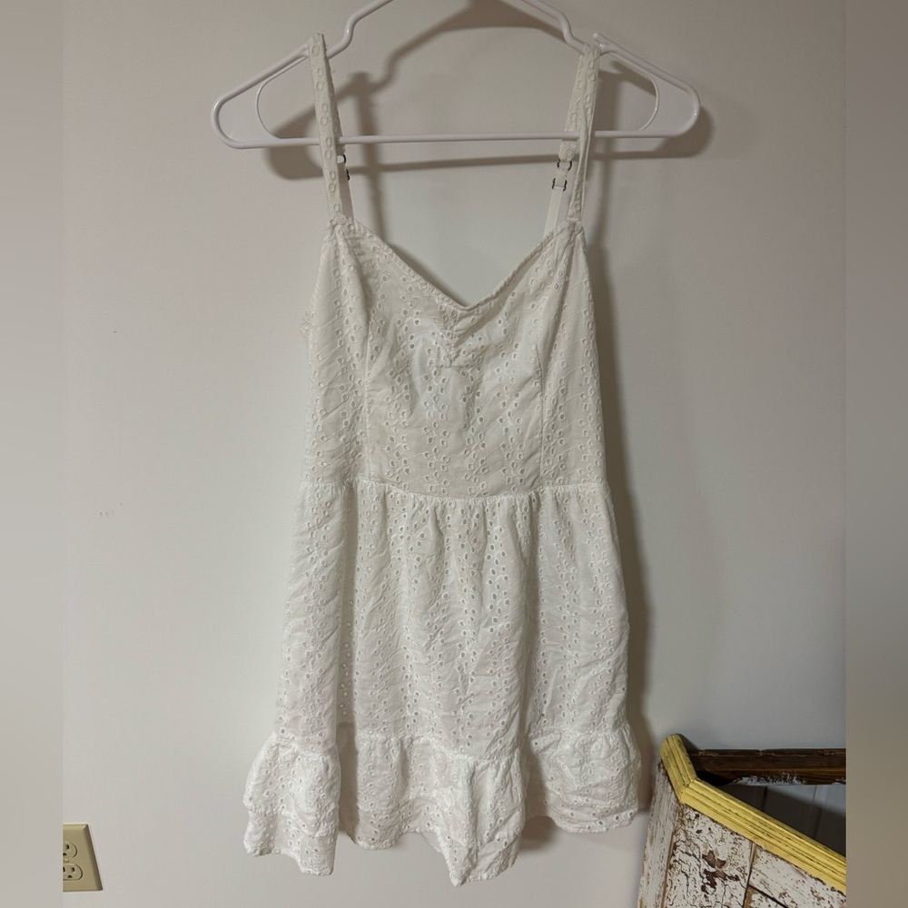 Forever 21 White Lace Mini Dress